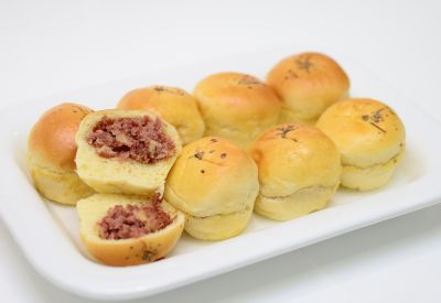 Pão de batata - Frango & Cia