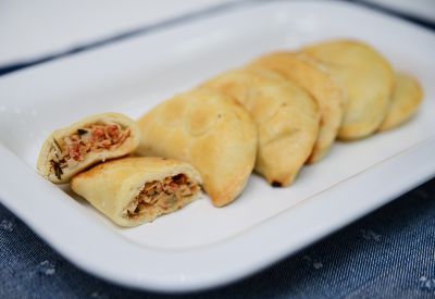 Pastel de forno - Frango & Cia