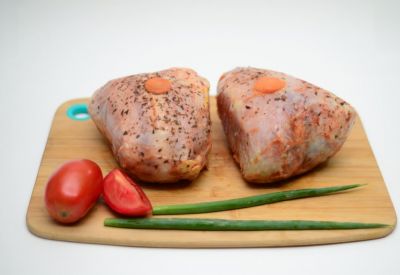 Peito de frango recheado - Frango & Cia